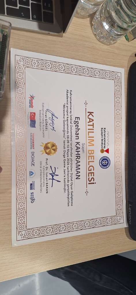 Katılım Belgesi